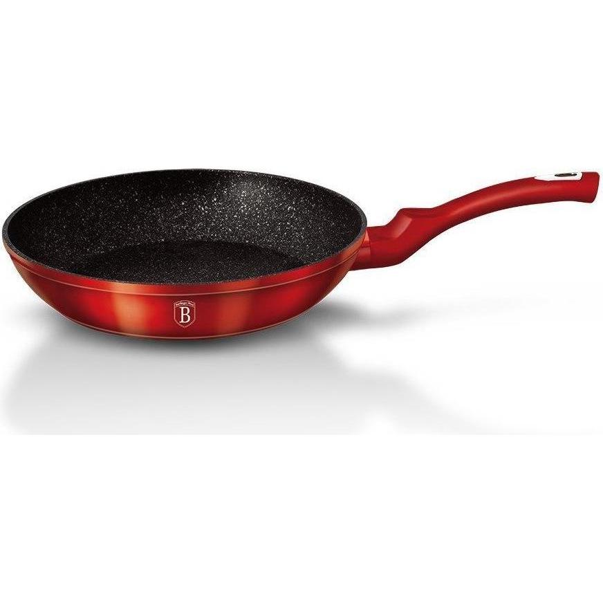 Thumbnail - BerlingerHaus GRANITE FRY 28cm Red METALLIC LINE BH-1253, Pfanne + Kochtopf, Rot