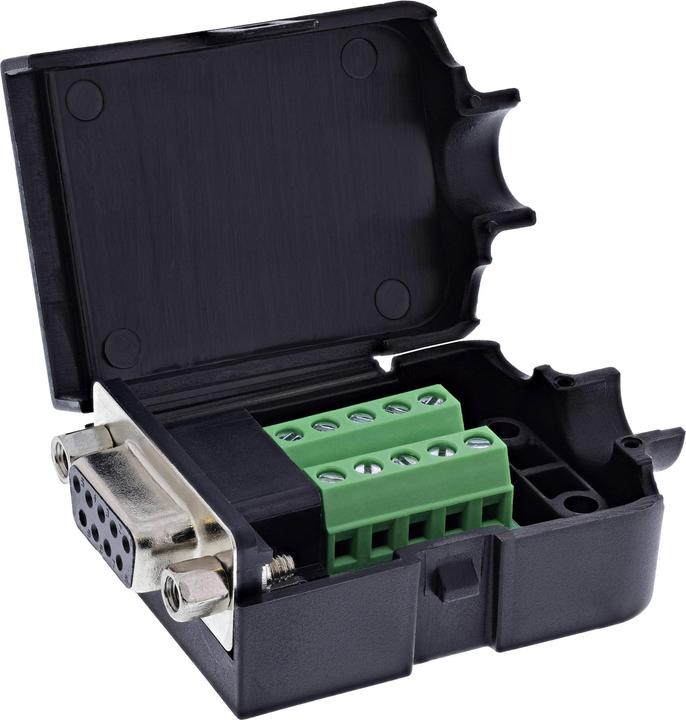 Actual product image InLine D-Sub 9 Breakout-Terminalblock