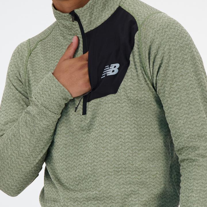 Actual product image New Balance NB Heat Grid Half Zip (L)