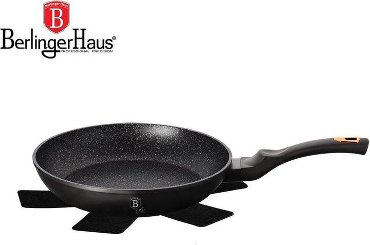 Actual product image BerlingerHaus GRANITE FRY 28cm BERLINGER HOUSE Black ROSE BH-1635 (28 cm, Frying pan, Aluminium)