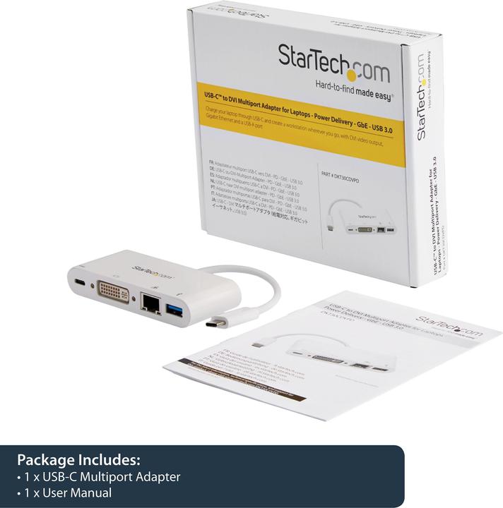 Actual product image StarTech DKT30CDVPD (USB-C)