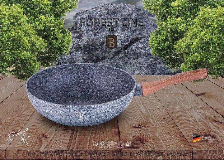 Actual product image BerlingerHaus GRANITE FRY 28cm BERLINGER HOUSE FOREST LINE BH-1204 (28 cm, Wok, Cast aluminium)