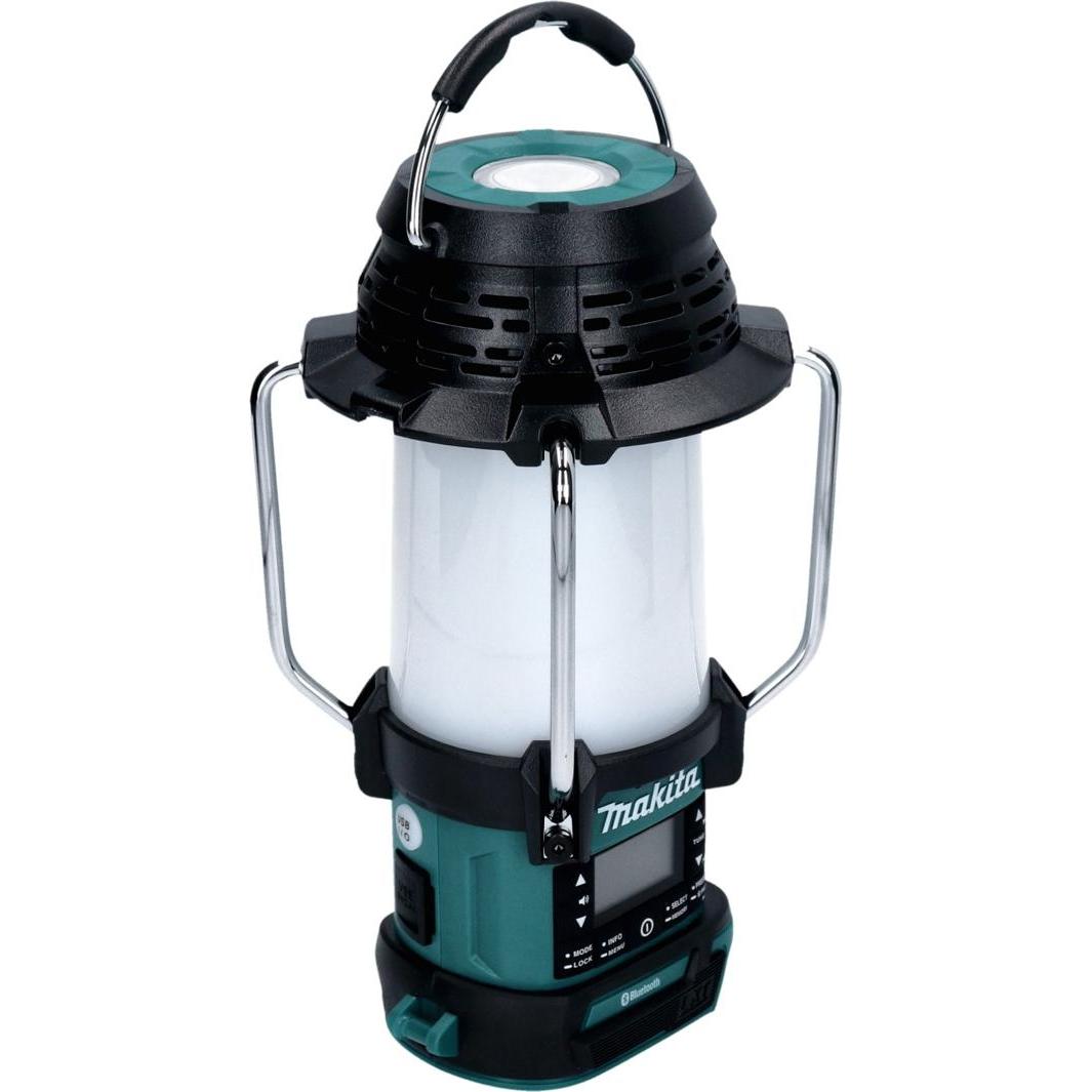 Makita DMR056F1 Radio cordless FM/DAB+ IP65 360° 18V con lanterna + 1x batteria 3.0Ah - senza (DAB, AM, FM, Bluetooth), Radio