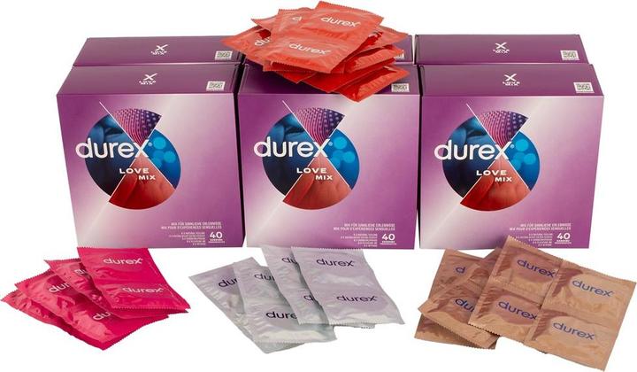Produktbild Durex Love Mix 40er Vorteilspackung (240 Stk.)
