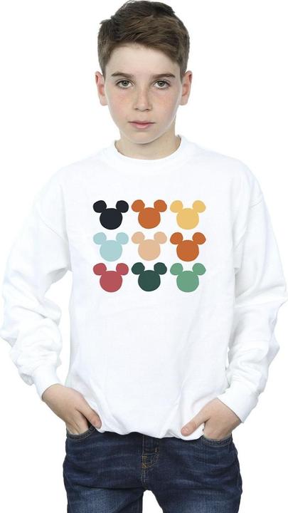 Produktbild Disney Mickey Mouse Heads Square Sweatshirt Jungen (116)