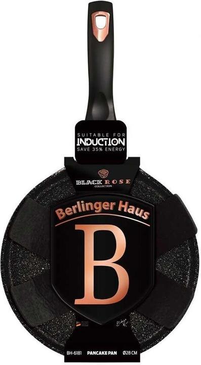 Produktbild BerlingerHaus GRANITE BAKER 28cm BH-6181 Black Rose (28 cm, Crêpe Pfanne)