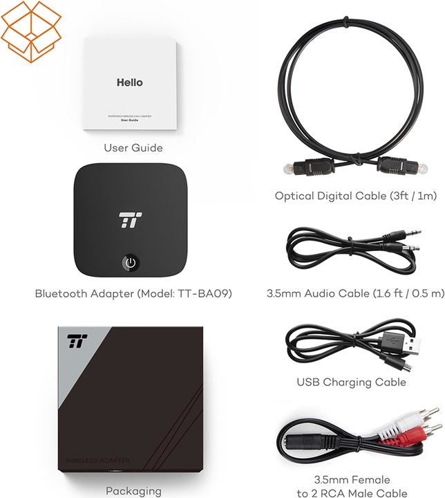 Produktbild Taotronics TT-BA09 (Sender & Empfänger)