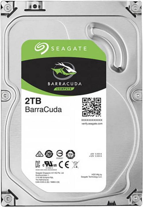Immagine prodotto Seagate DUPLIKAT Barracuda 2TB 3,5″ (8,9 cm) SATA-III sfuso (2 TB, 3.5")