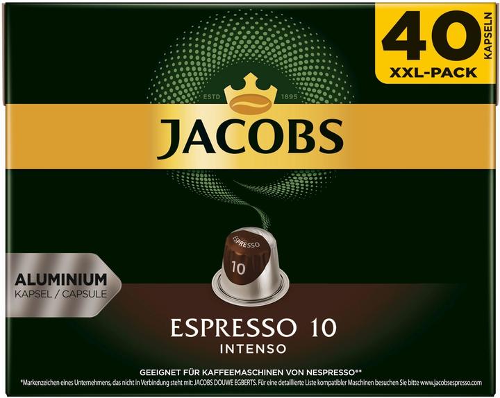 Actual product image Jacobs Espresso 10 Intenso (40 x Port.)