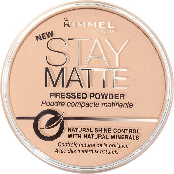 Actual product image Rimmel London Stay Matte Mate Compact Powder (Transparent)