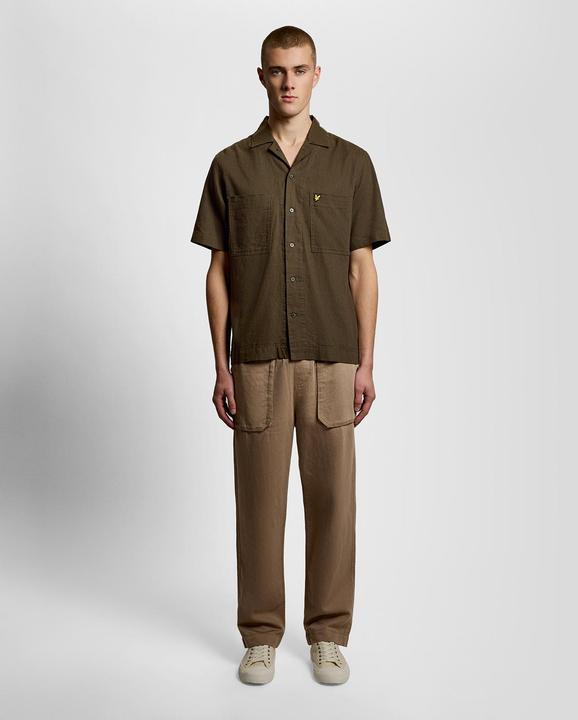 Produktbild Lyle and Scott Hemd mit kubanischem Kragen (XS)