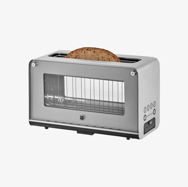 Produktbild WMF Lono Glas-Toaster mit Brötchenaufsatz