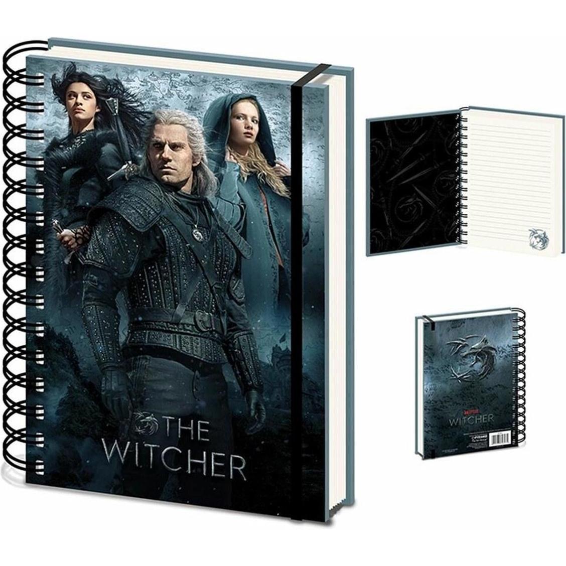 Thumbnail - Pyramid, Heft + Block, The Witcher Connected by Fate A5 Notebook (A5, Liniert, Harter Einband)
