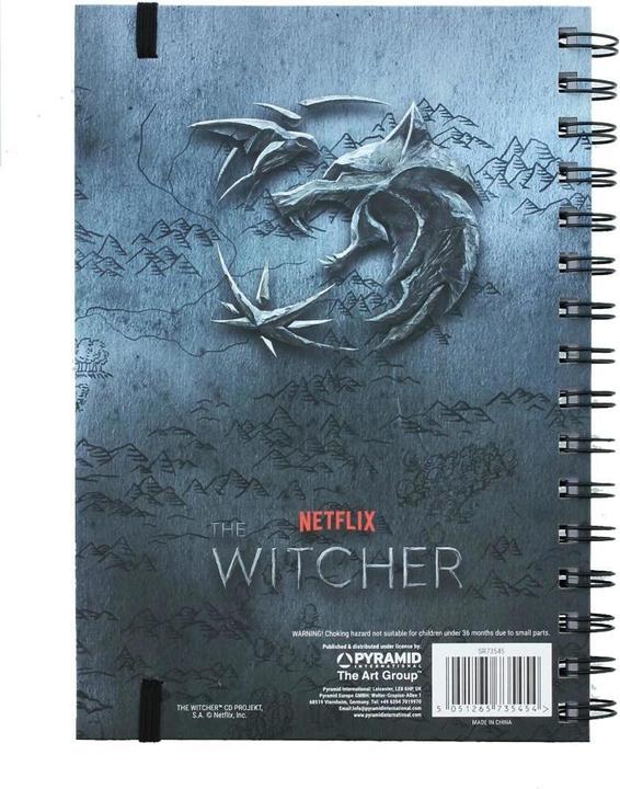 Produktbild Pyramid The Witcher Connected by Fate A5 Notebook (A5, Liniert, Harter Einband)