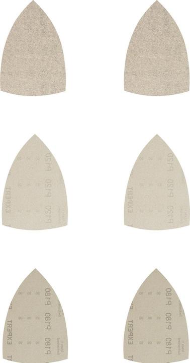 Produktbild Bosch Professional Zubehör EXPERT M480 Schleifnetz-Set, 100 x 150 mm, 10 Stück (80, 120, 180)