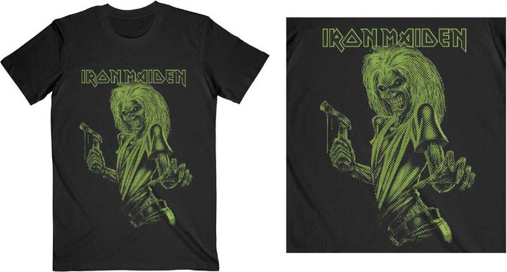 Music Brand Erwachsene Einfarbiges Eddie T-shirt (XXL)