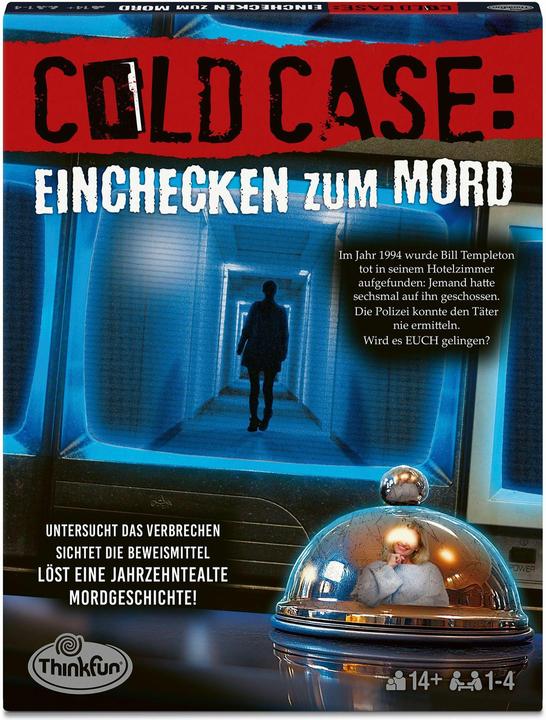 Thinkfun Cold Case: Einchecken zum Mord (Deutsch, 1 - 4 Spieler)