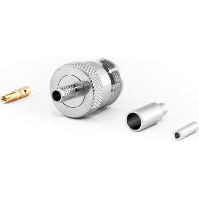 Thumbnail - Varia N-Buchse für RG316 Kabel, Crimp Version, Elektronikkabel + Stecker