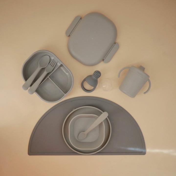 Actual product image Mushie Cloud training mug