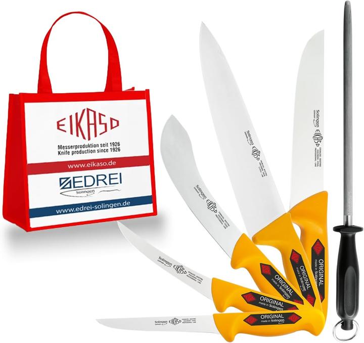Immagine prodotto Eikaso Solingen Set di coltelli da 6 pezzi (21 cm)