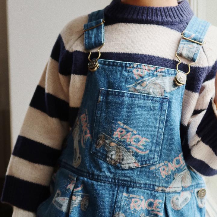 Image du produit Konges Slojd Magot JeansCombinaison à bretelles Race (74)