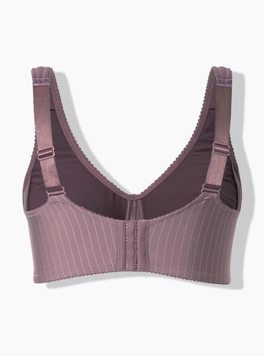 Actual product image Ulla Popken Kelly Fit Pinstripe Support Bra (Single pack, 105 E)