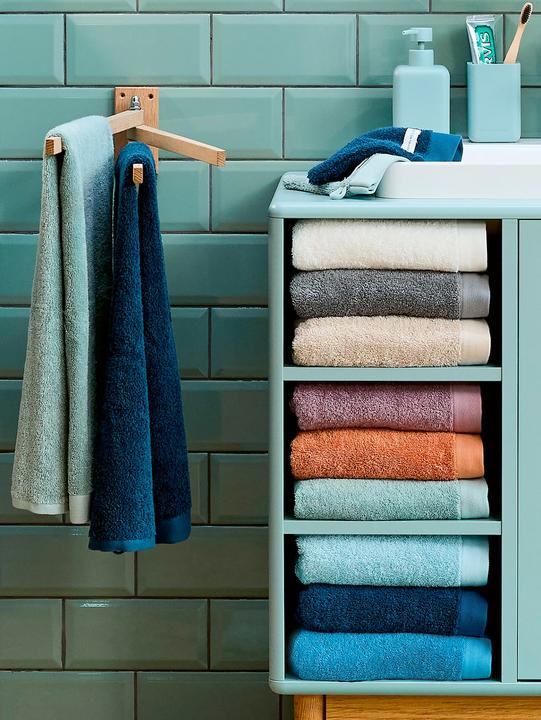 Produktbild Tom Tailor Handtuch 100 x 50 cm, Sky Blue, Eigenschaften (50 x 100 cm)