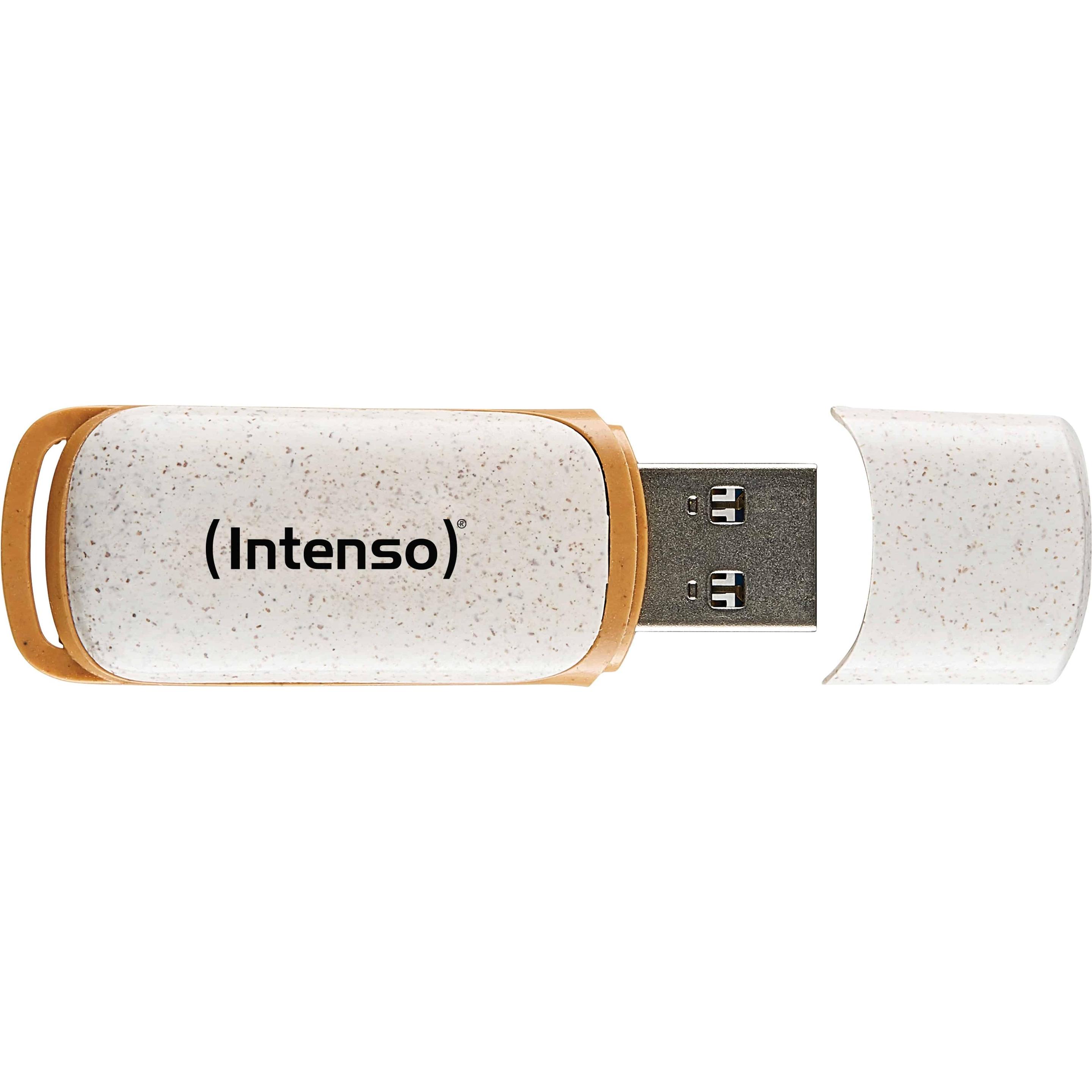 Thumbnail - Intenso USB-Stick 32GB USB 3.2 Gen1x1 Green Line retail (32 GB, USB-A), USB Stick, Braun, Beige