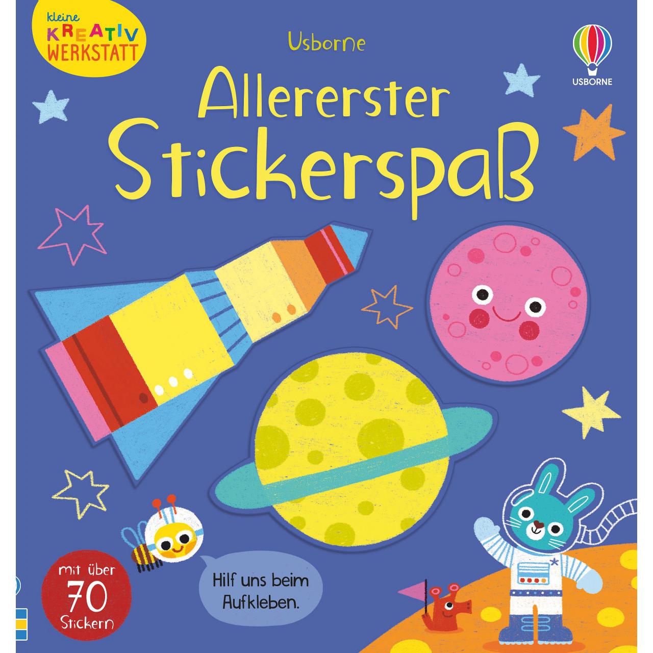 Usborne Publishing, Sticker, Kleine Kreativ-Werkstatt: Allererster Stickerspass