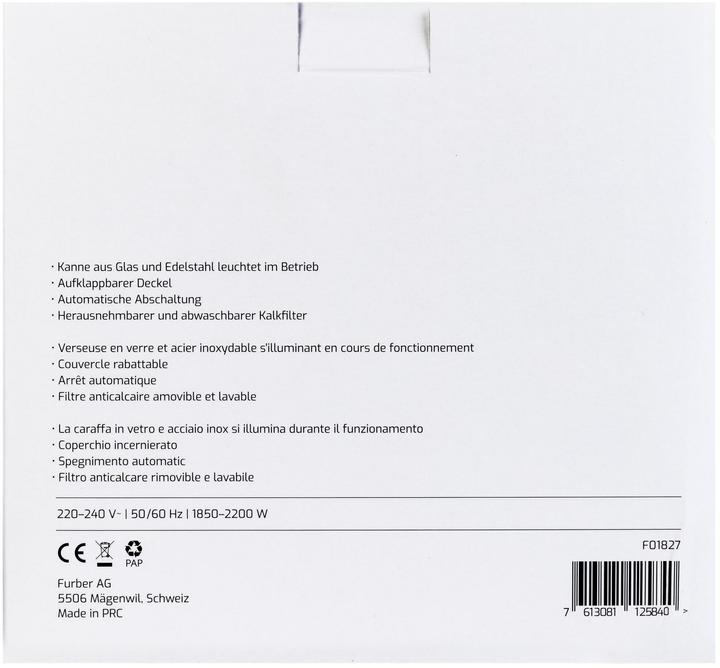 Immagine prodotto Furber Bollitore in vetro (1 l)