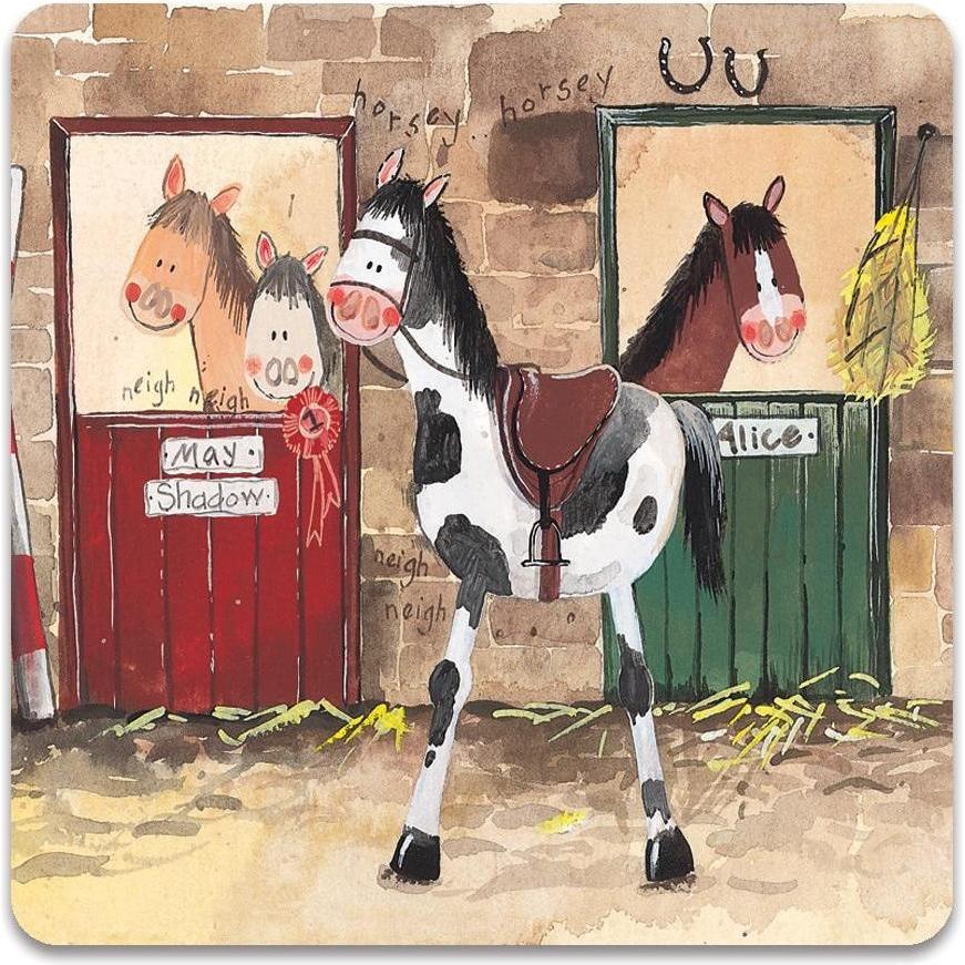 Teka, Magneti, Magnet FM40 Pferde im Stall