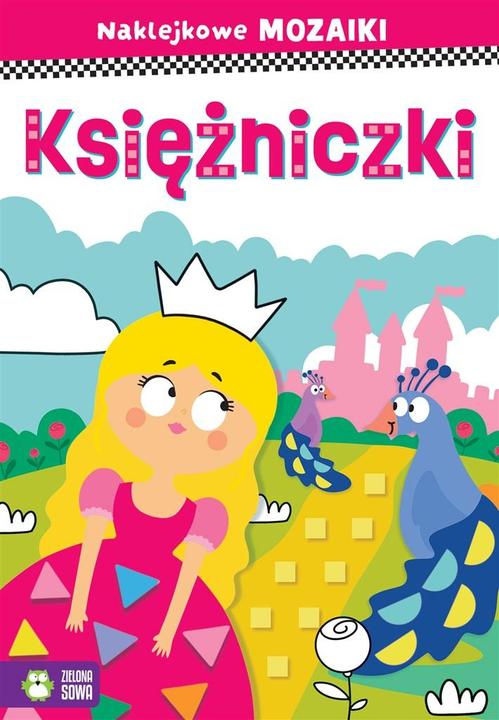 Zielona Sowa Aufkleber Mosaike. Prinzessinnen