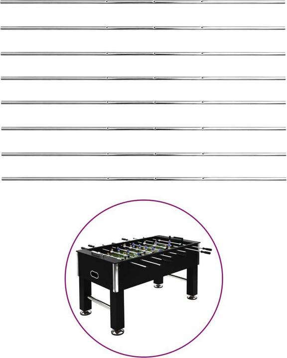 VidaXL Tige de baby-foot