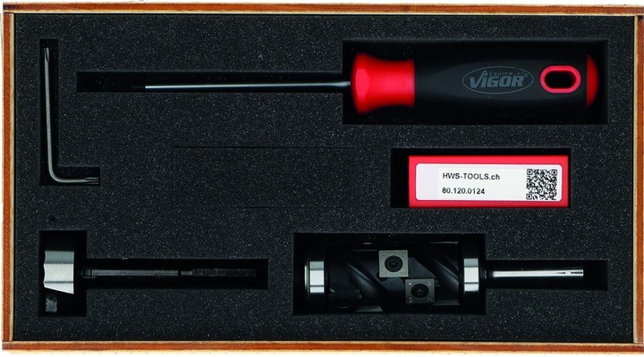 Immagine prodotto Hws Set di frese a filo elicoidale con lame reversibile ELEMENT 3055