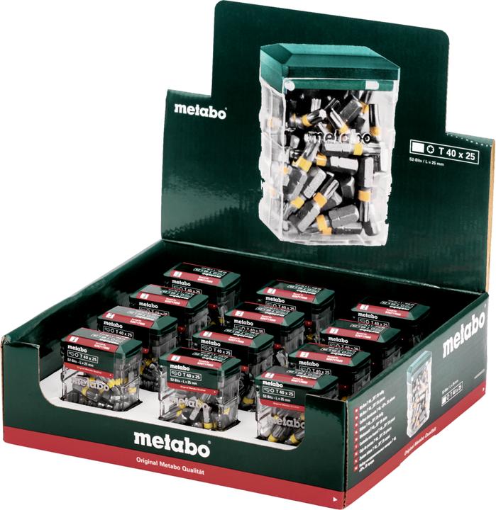 Actual product image Metabo Bit box (Hexagon socket TX)