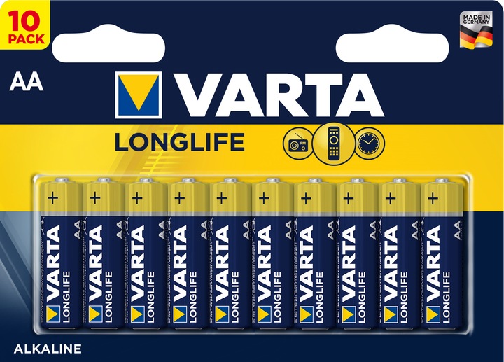 Immagine prodotto Varta Longlife (10 pz., AA, 2800 mAh)