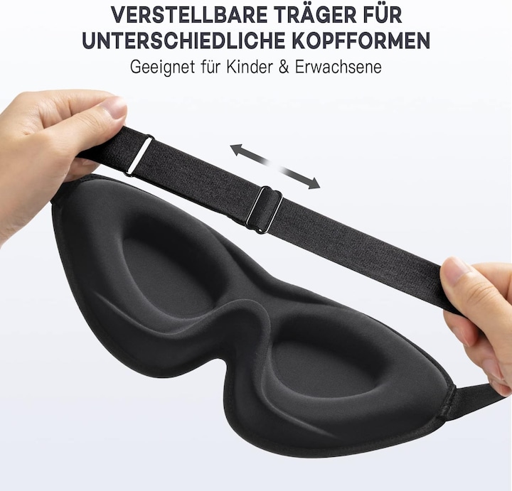 Immagine prodotto Gritin Maschera del sonno 3D (Maschera sonno)