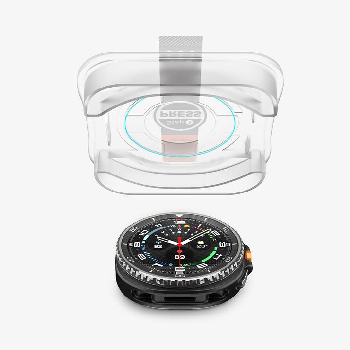 Immagine prodotto Spigen - Glas.tR EZ Fit (2 pack) - Samsung Galaxy Watch8 Classic - Clear