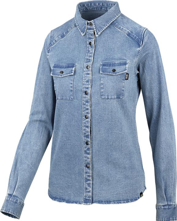 Immagine prodotto iXS Carve Donna Digger camicia organica lavata blu 42 (42)