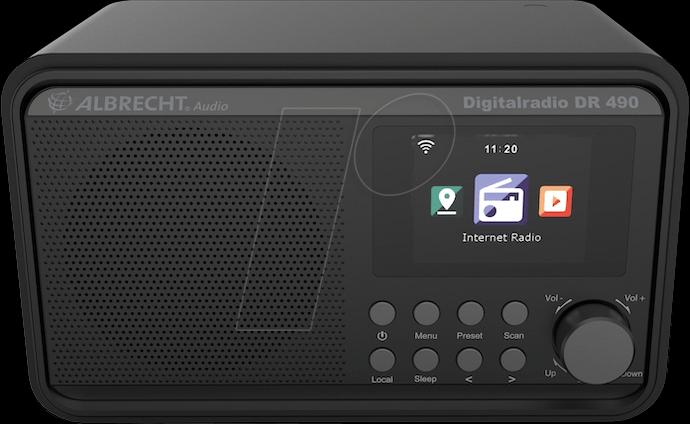 Actual product image Albrecht DR 490 (Web radio, DAB+, Wi-Fi)