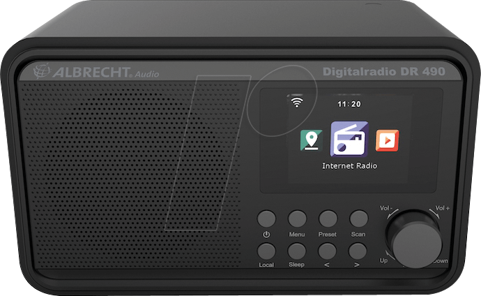 Actual product image Albrecht DR 490 (Web radio, DAB+, Wi-Fi)
