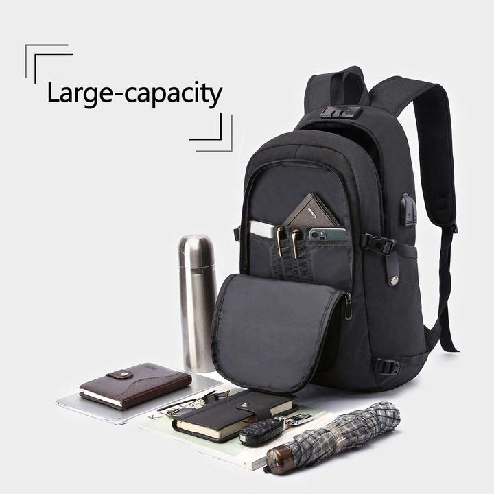 Produktbild Wenig Anti-Diebstahl Laptoptasche (15.6 Zoll, Schwarz)