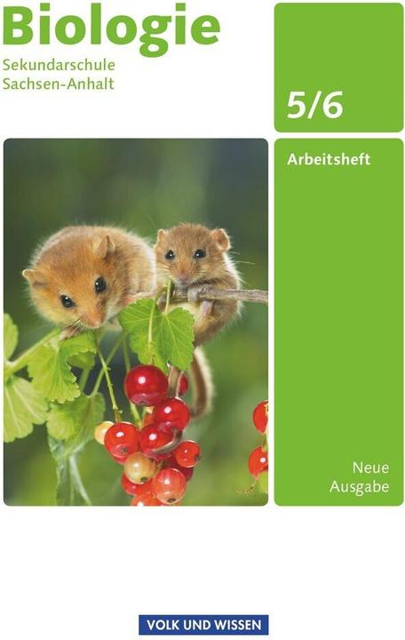 Image du produit Biologie - Ausgabe Volk und Wissen - Sekundarschule Sachsen-Anhalt - Neue Ausgabe - 5./6. Schuljahr (Allemand, Sabine/Lepel, Hans/Müller, Wulf-Dieterua, Blümel, 2010)