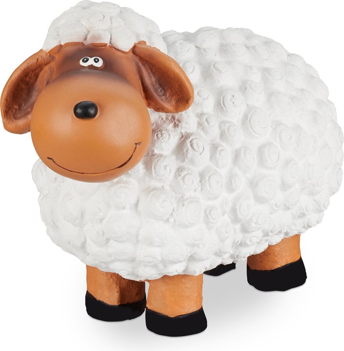 Image du produit Relaxdays Statue de jardin mouton