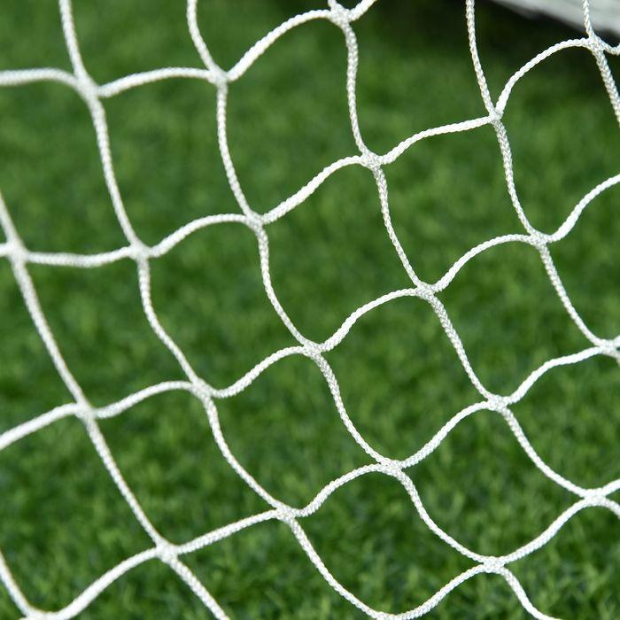 Produktbild Swisshandel24 Fussballtore, Fussballnetz, 2er Set Minitore, Faltbar, Stahl, Tetrolon, Schwarz, 186 x 90 x 89 cm