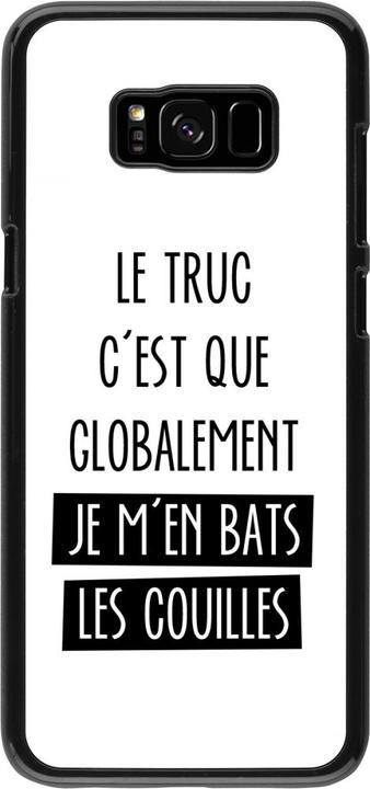 Actual product image PhoneLook Coque Le truc globalement bats les couilles (Samsung Galaxy S8+)