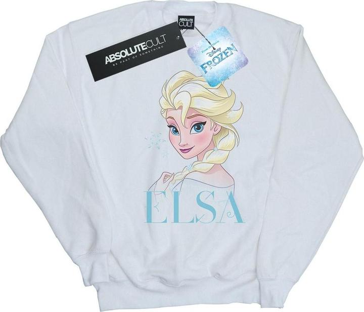Produktbild Disney Frozen Elsa Snowflake Portrait Sweatshirt Mädchen (152, 158)