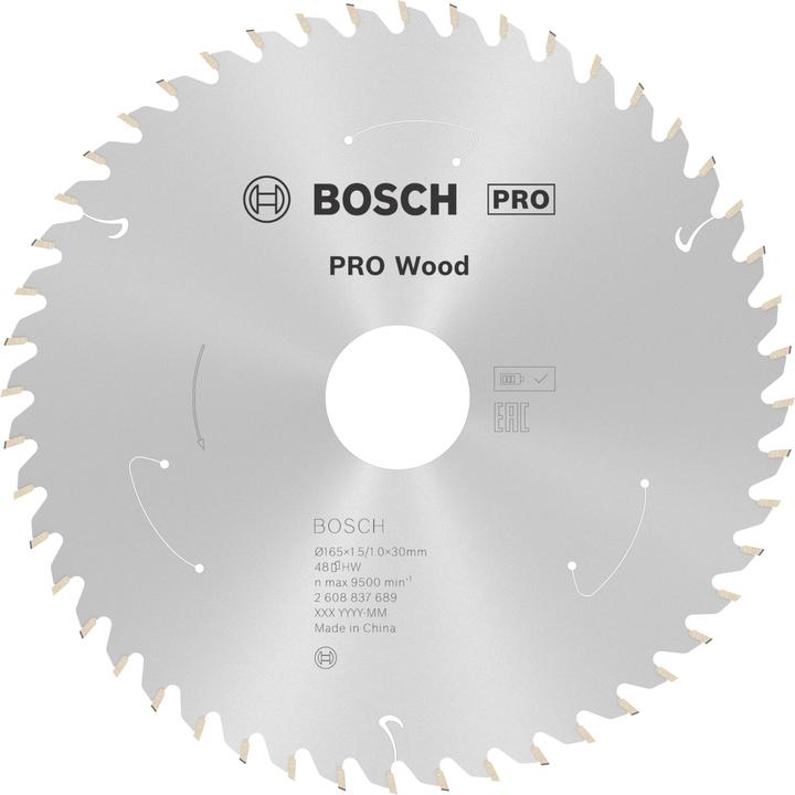Productafbeelding Bosch Professional Zubehör Cirkelzaagblad voor accuzagen Standaard voor hout