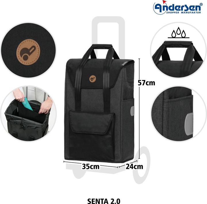 Actual product image Andersen Quattro Shopper Senta 2.0