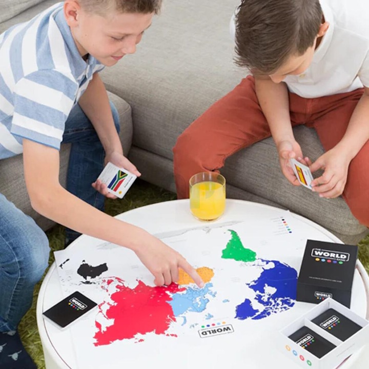 Immagine prodotto The World Game Il gioco di carte di geografia per eccellenza (Tedesco)